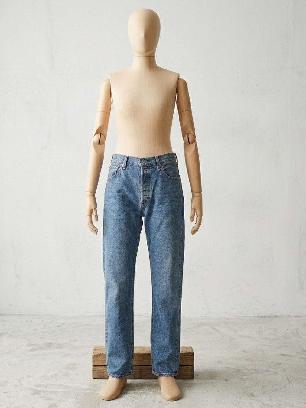 Levi's 501 Original Fit Jeans W36xL32 Medium Wash classic western casual